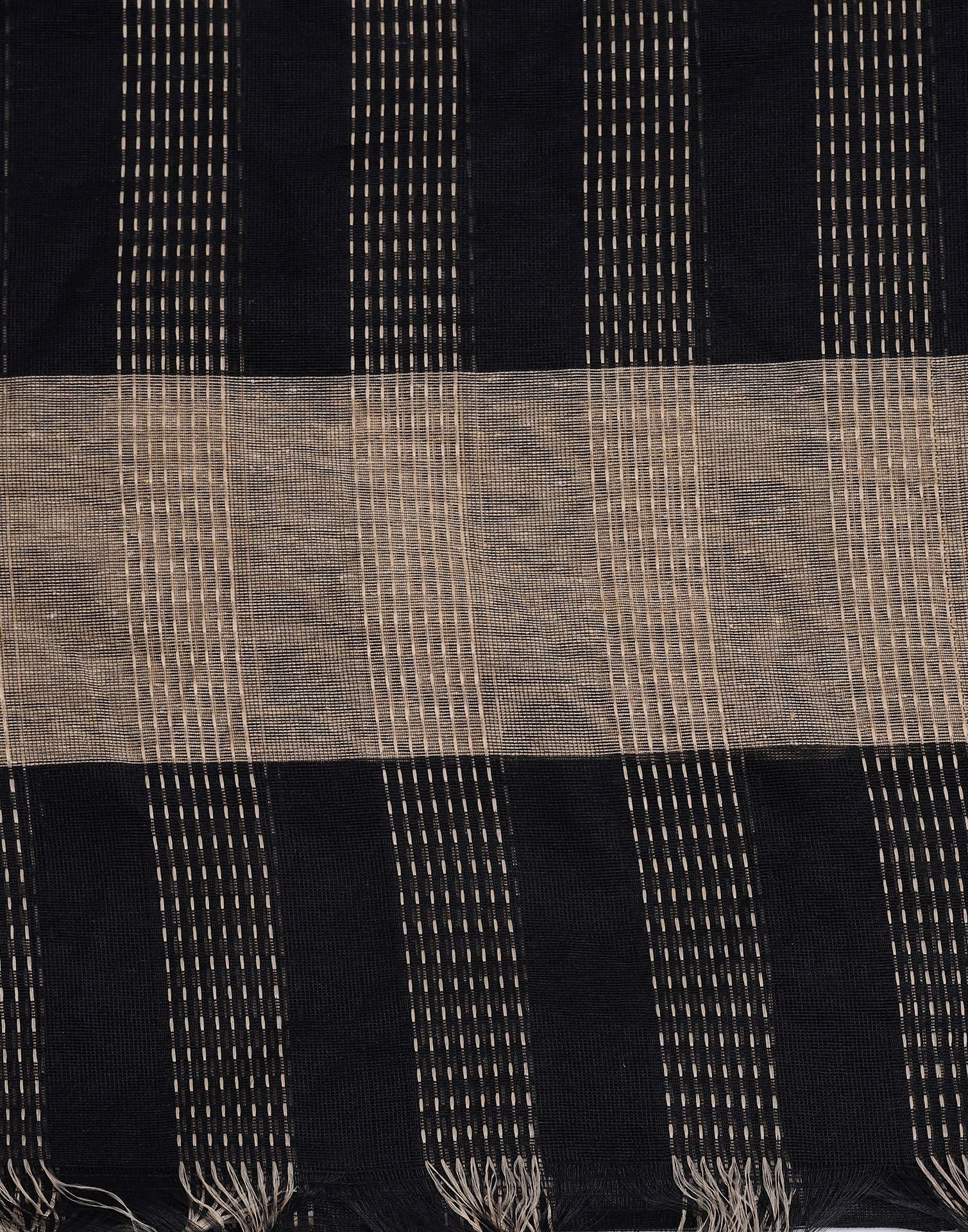 Black Cotton Kurti With Pant And Dupatta | Sudathi