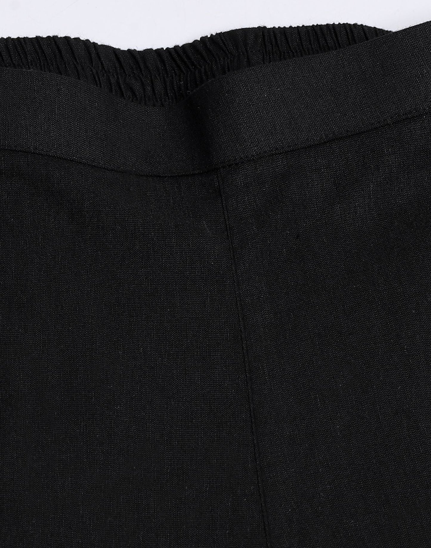 Black Cotton Kurti With Pant And Dupatta | Sudathi