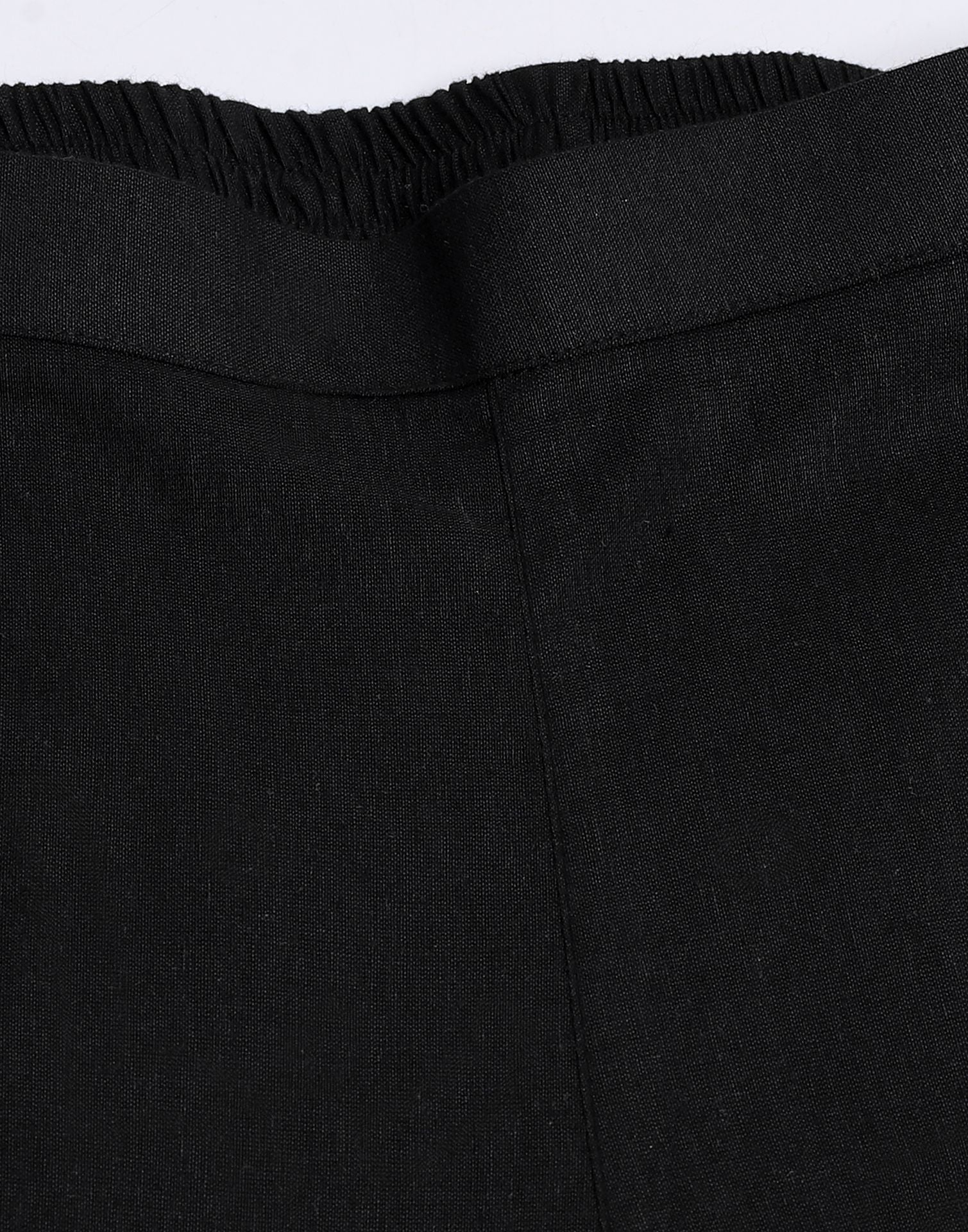Black Cotton Kurti With Pant And Dupatta | Sudathi