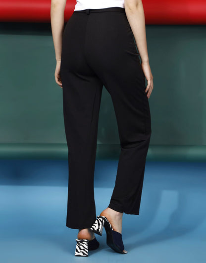 Black Flared Trouser | Sudathi