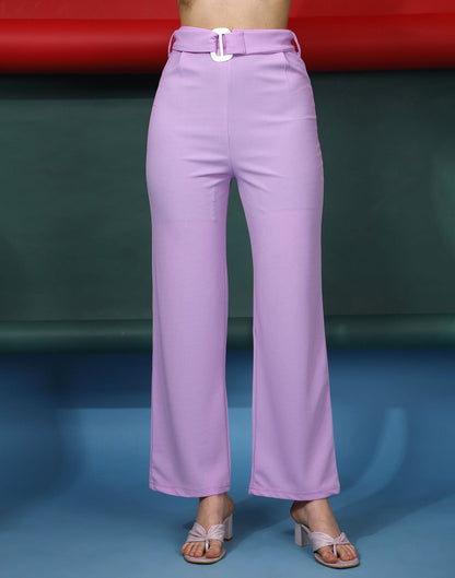 Lavender Flared Trouser | Sudathi