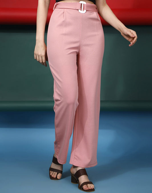 Peach Flared Trouser | Sudathi