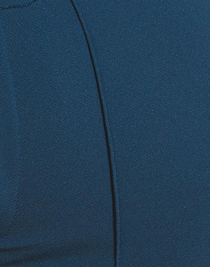 Teal Fit and Flared Trouser