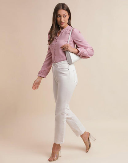 Pink Woven Shirt
