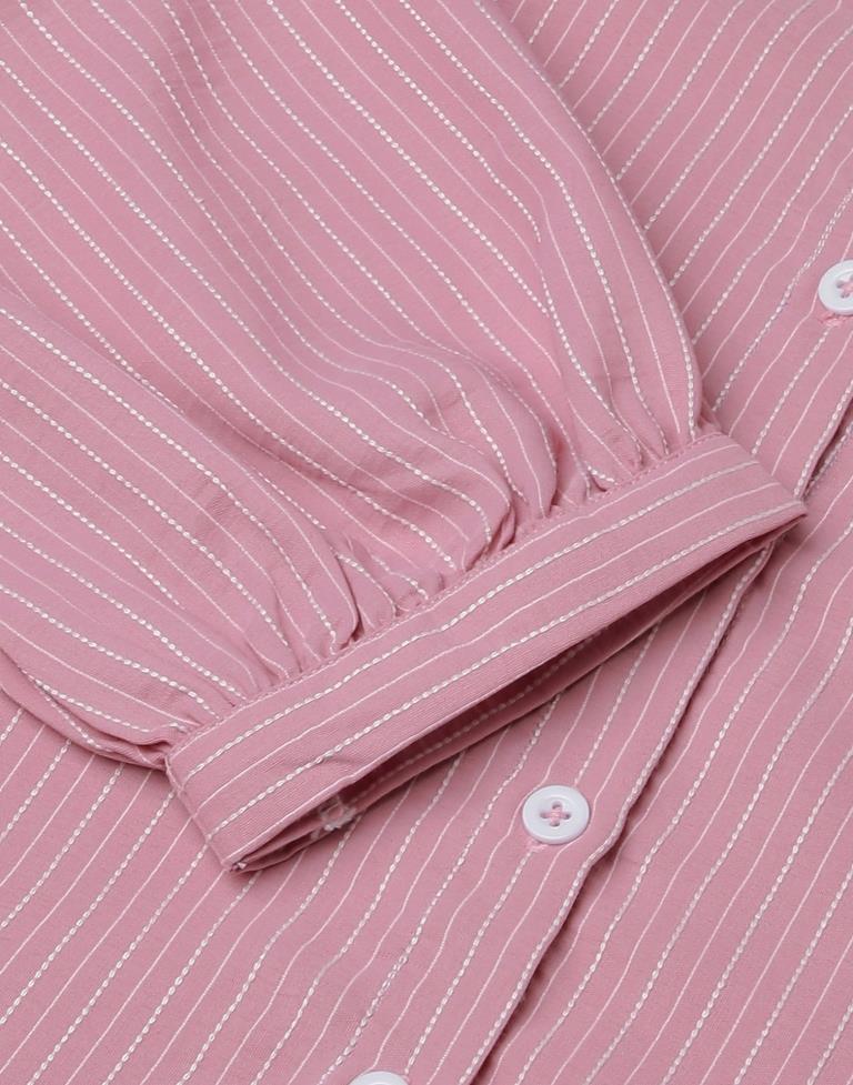 Pink Woven Shirt