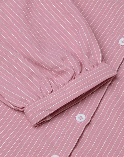 Pink Woven Shirt