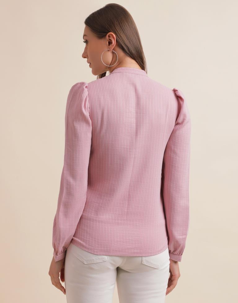 Pink Woven Shirt