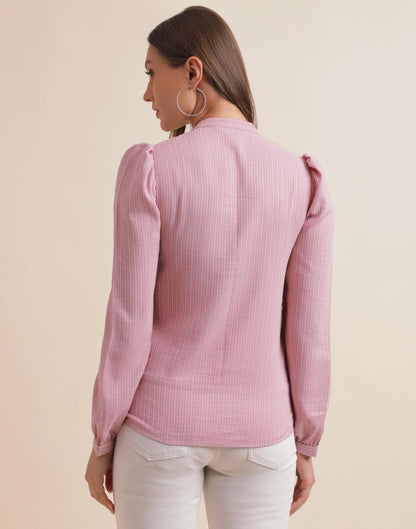 Pink Woven Shirt