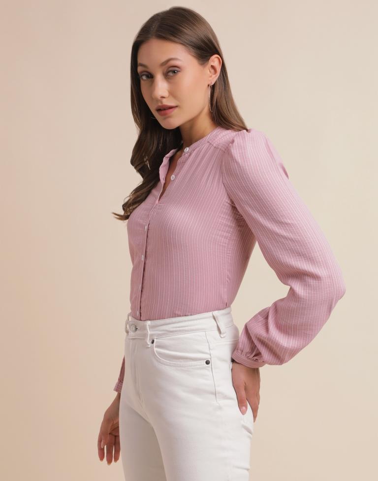 Pink Woven Shirt