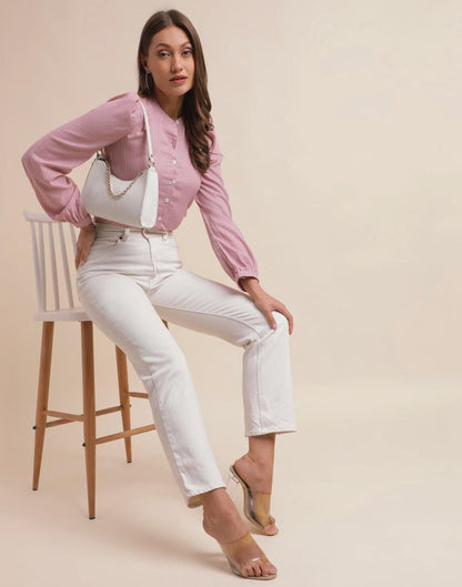 Pink Woven Shirt
