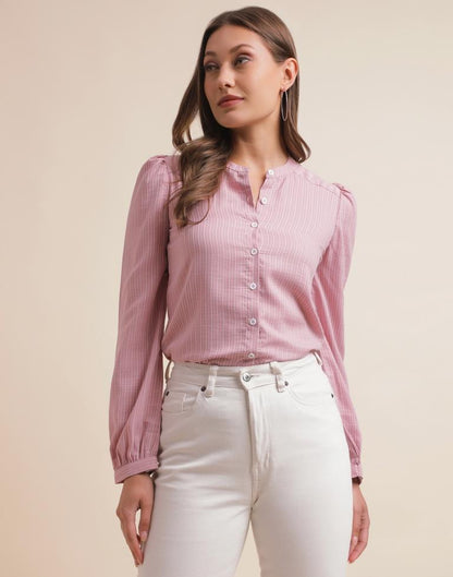 Pink Woven Shirt