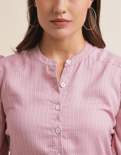 Pink Woven Shirt