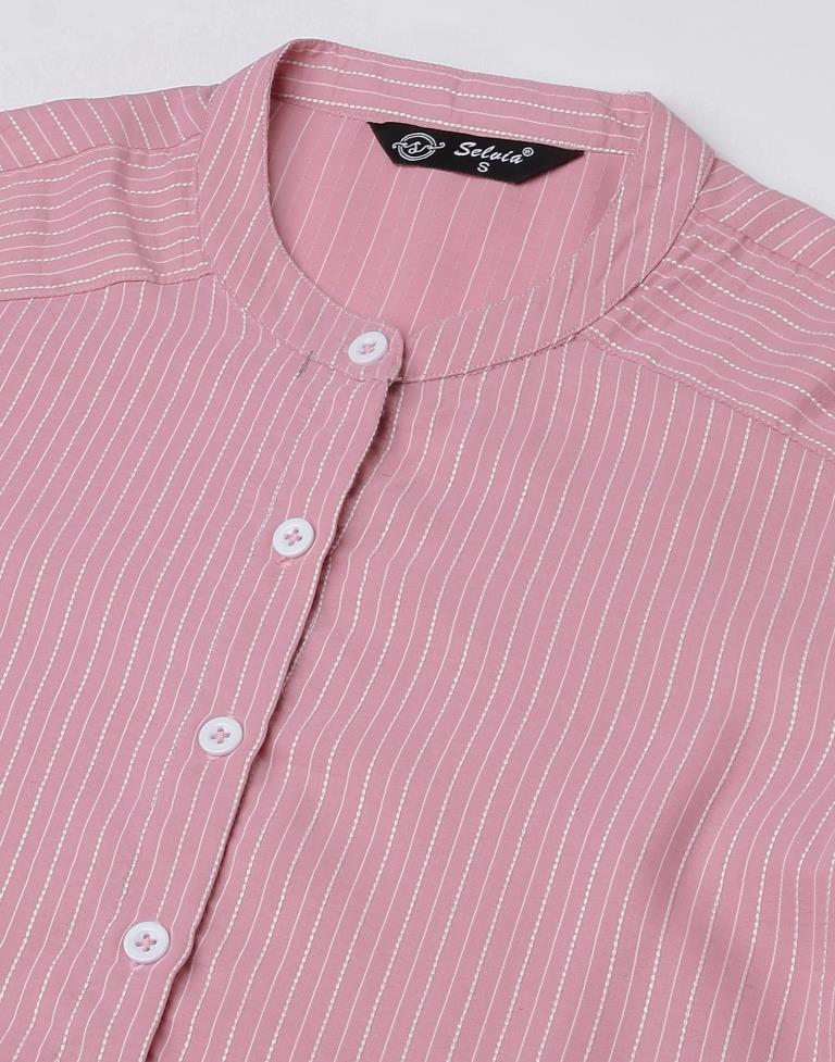 Pink Woven Shirt
