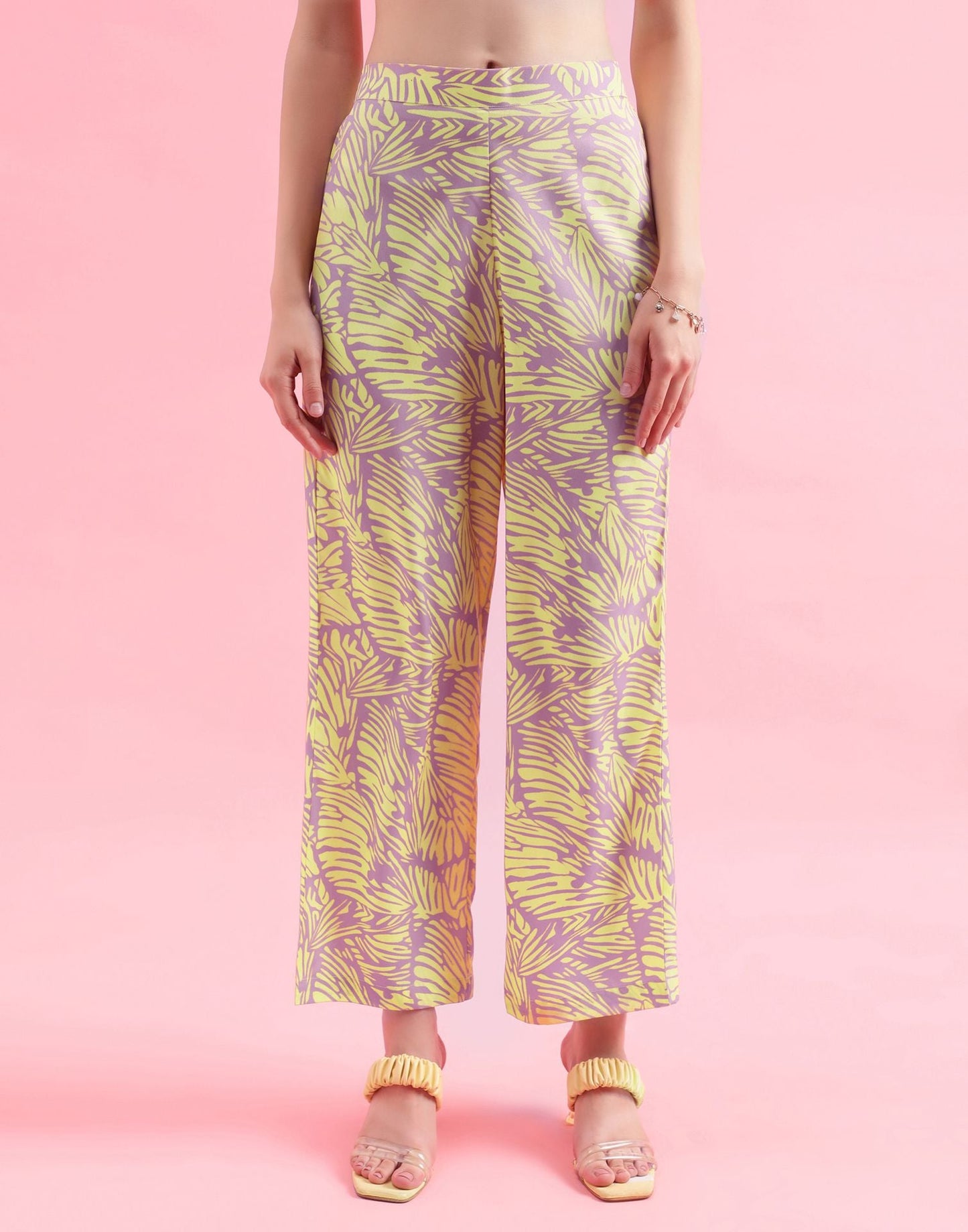 Yellow Printed Co-ord