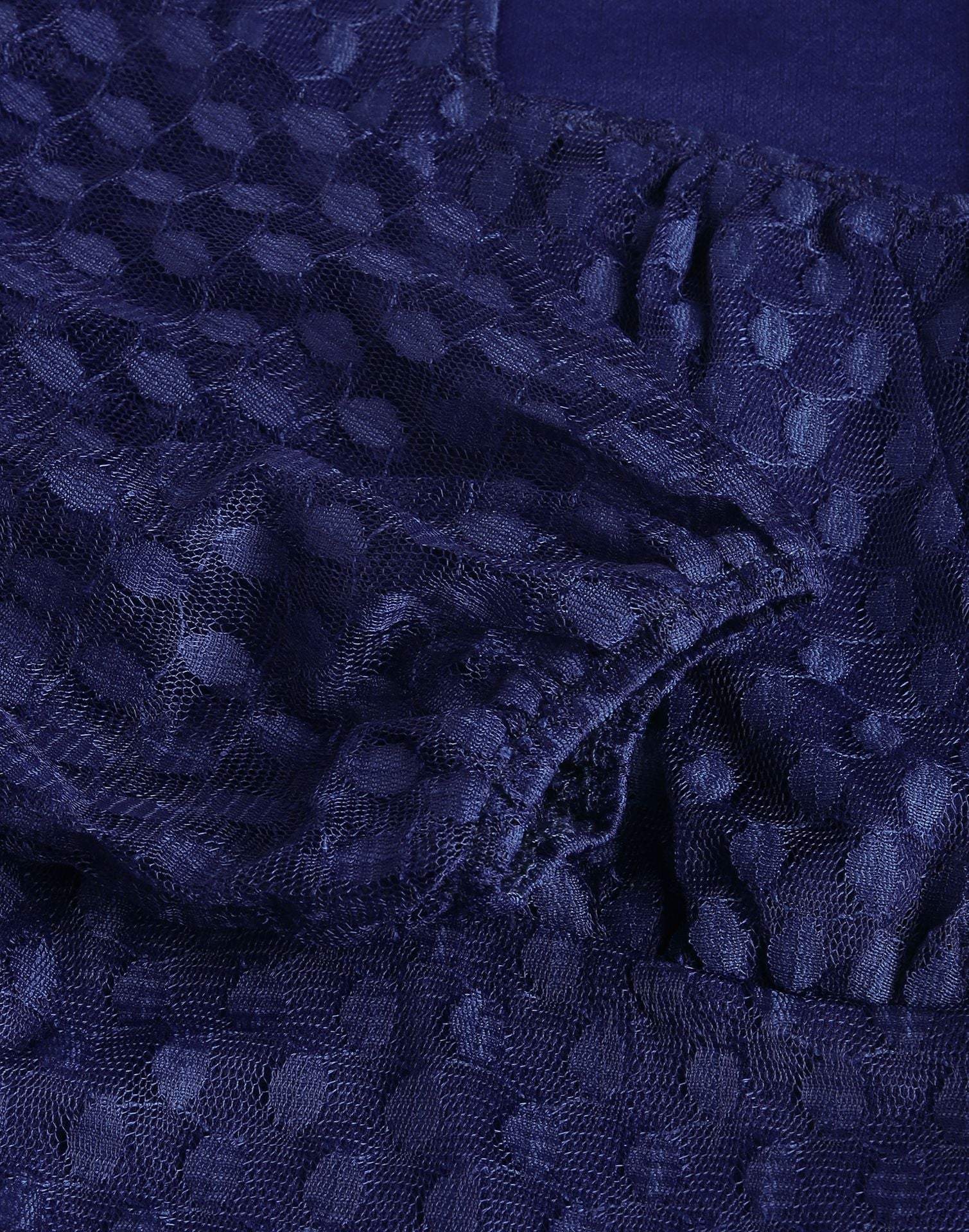 Blue A-Line Plain Dress | Sudathi