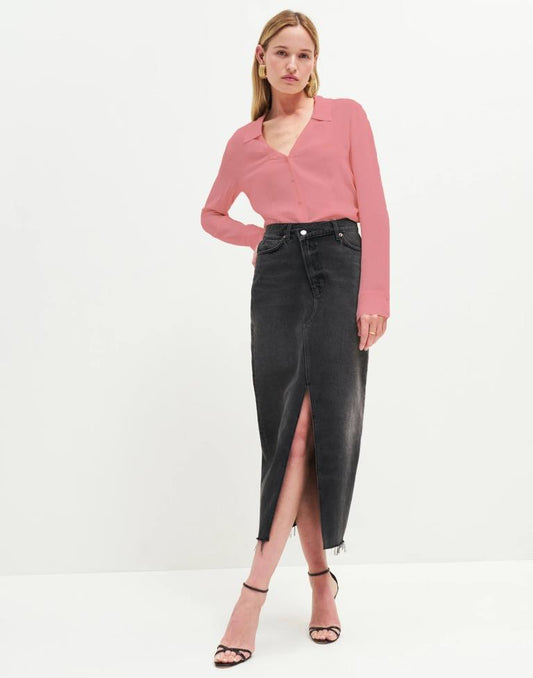 Peach Plain Shirt