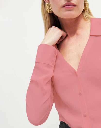 Peach Plain Shirt