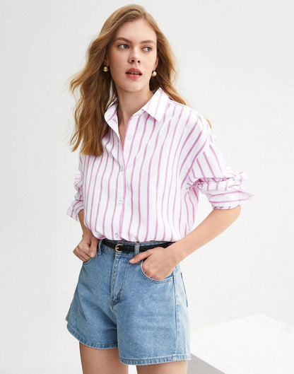 White Printed Shirt