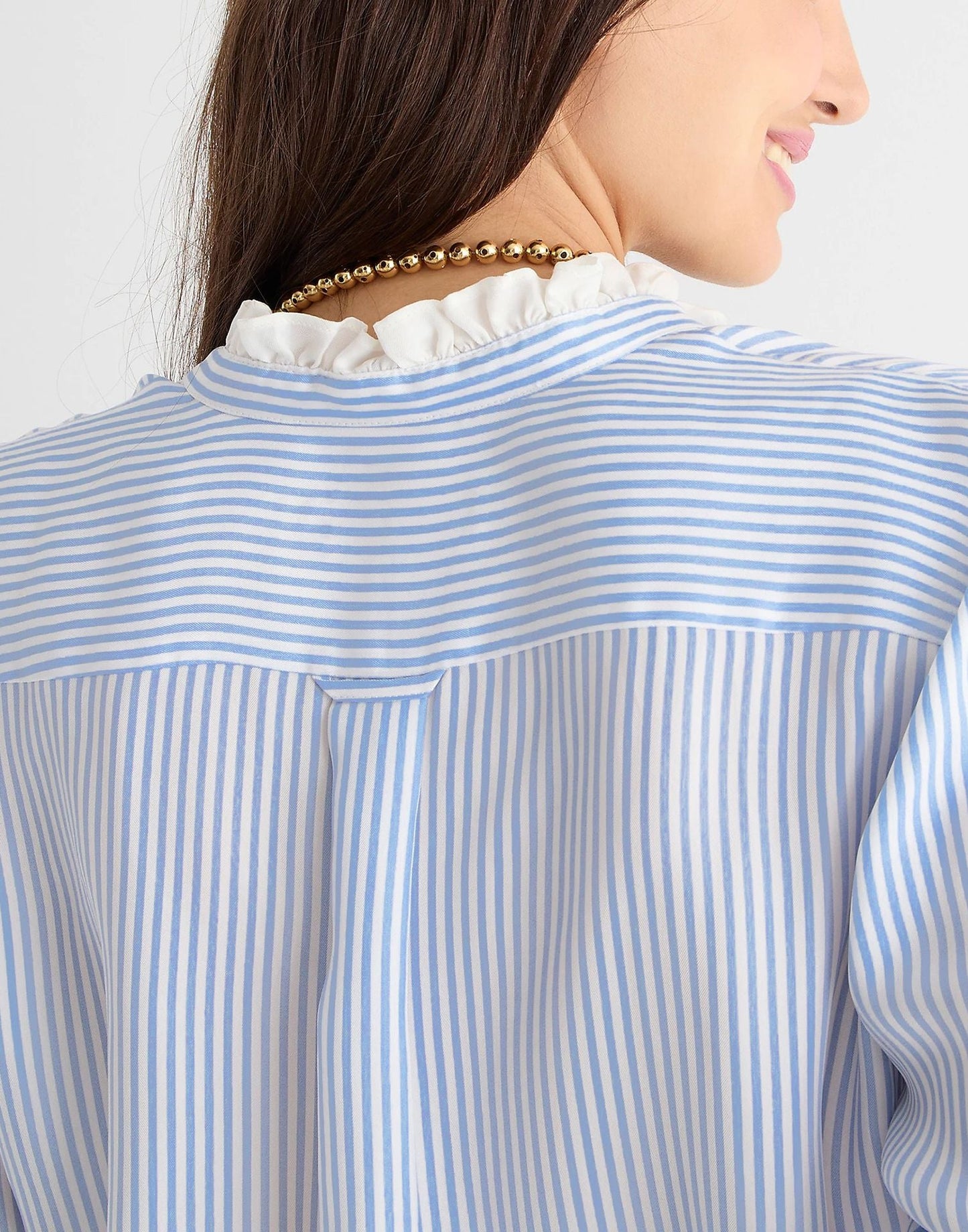 Light Blue Printed Shirt