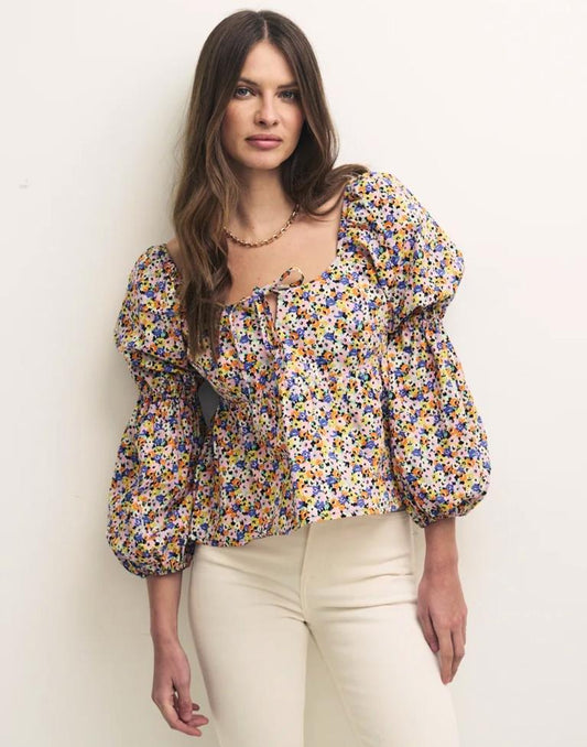 Multicoloured Printed Top