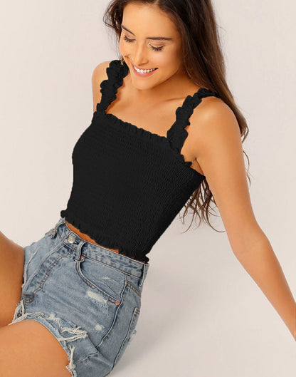 Black Plain Top