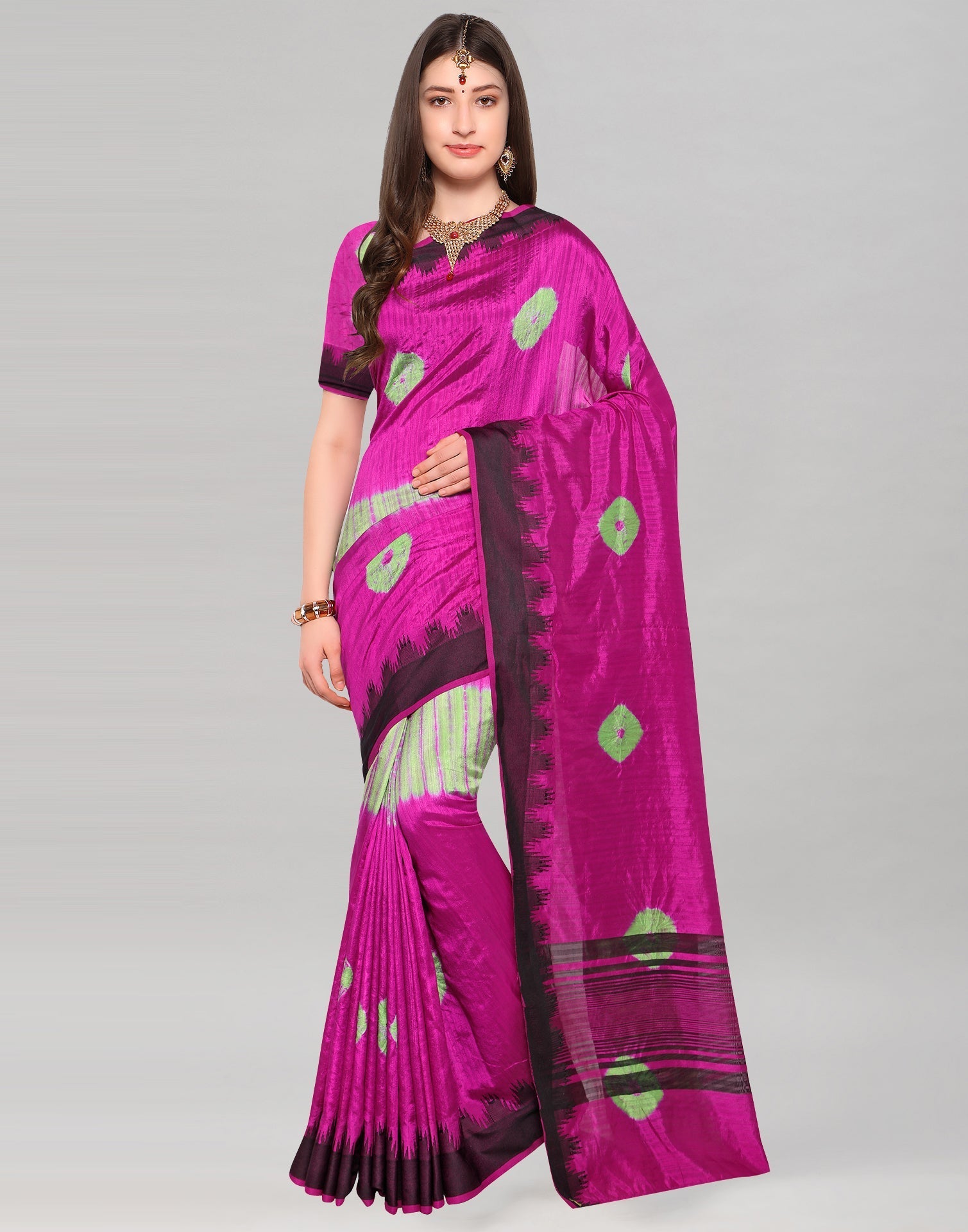 Pink Terylene Saree | Sudathi