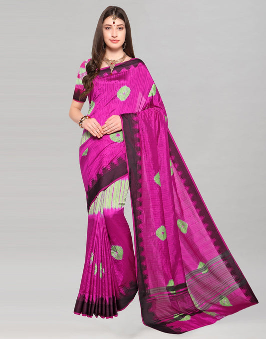 Pink Terylene Saree | Sudathi