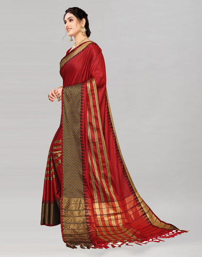 Red Silk Saree | Sudathi