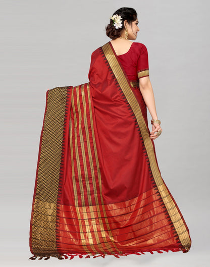 Red Silk Saree | Sudathi