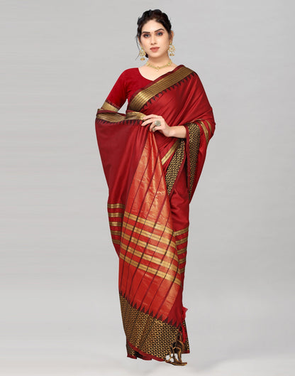 Red Silk Saree | Sudathi