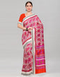 Off White Terylene Saree | Sudathi