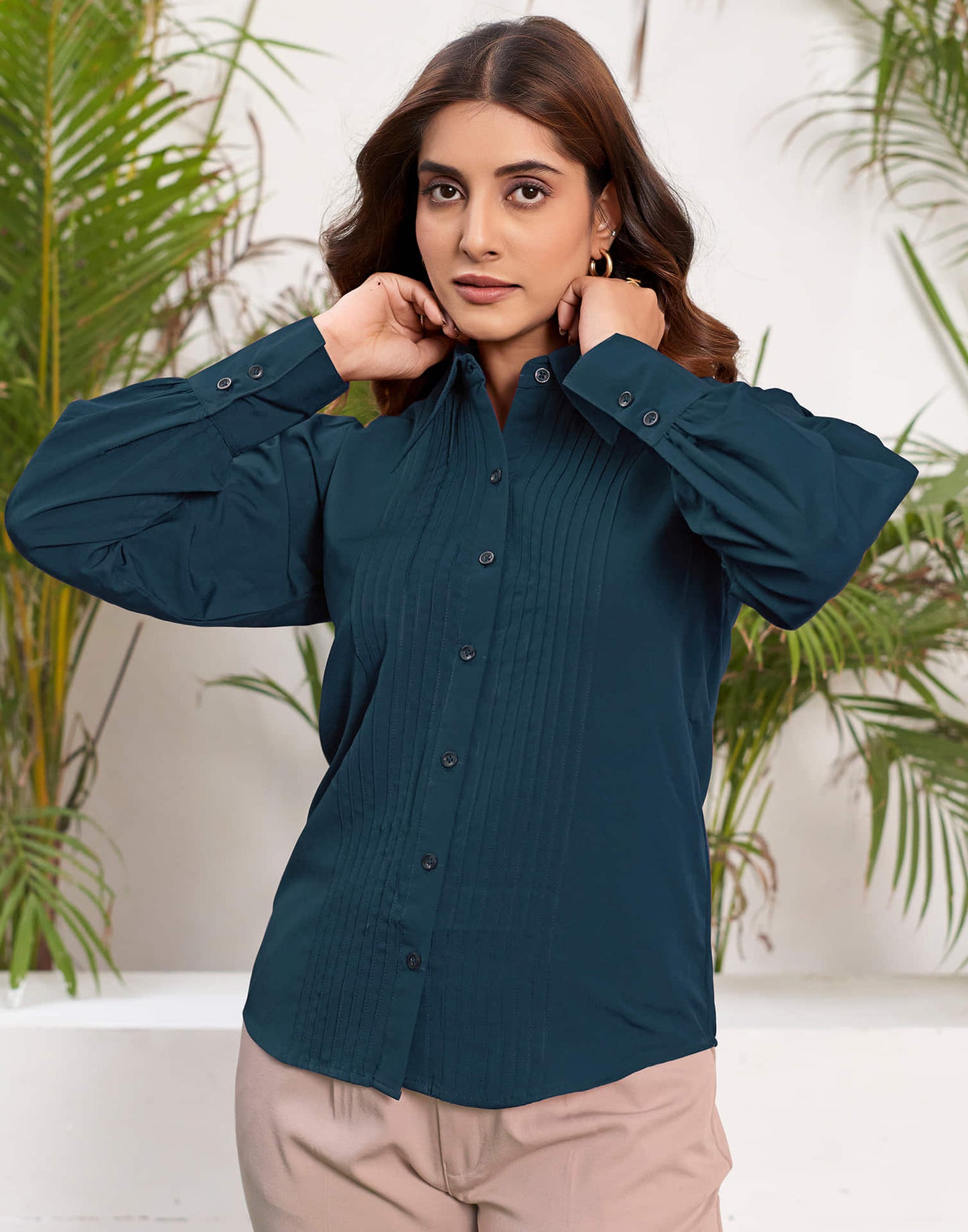 Rama Polyester Plain Shirt