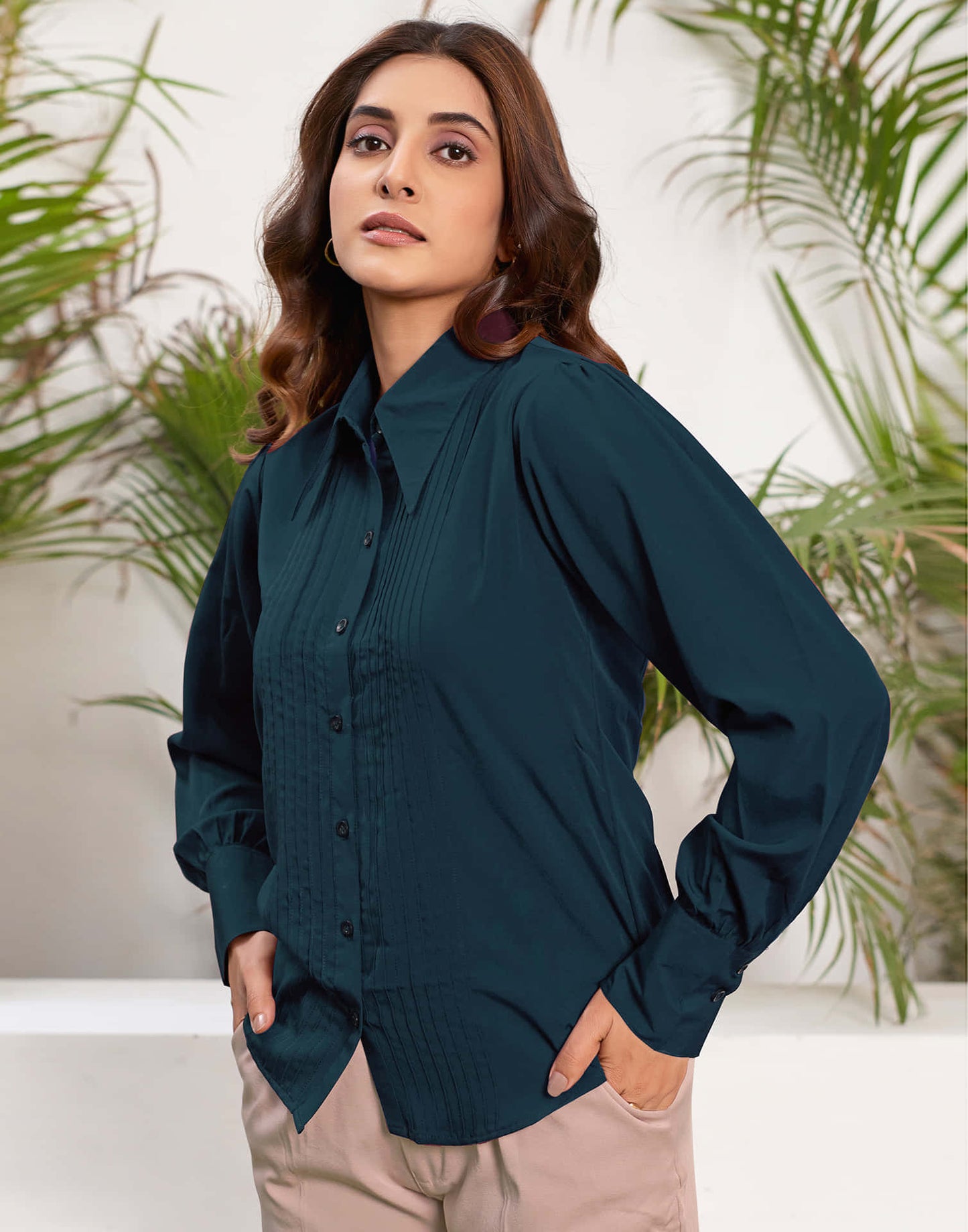 Rama Polyester Plain Shirt