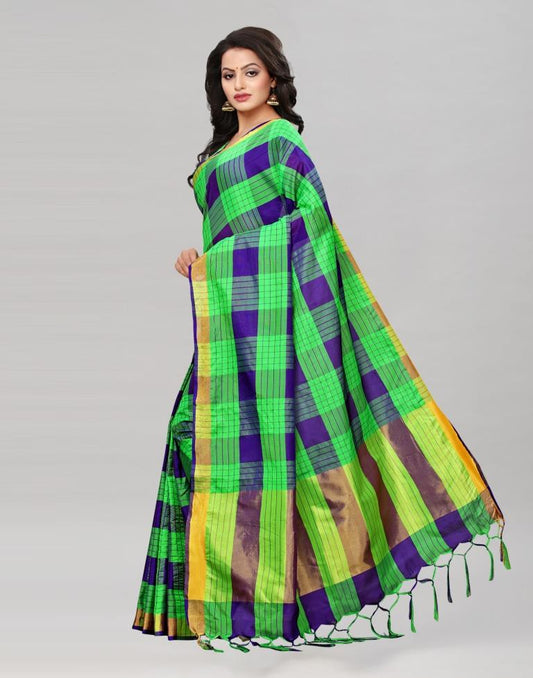 Green Silk Saree | Sudathi