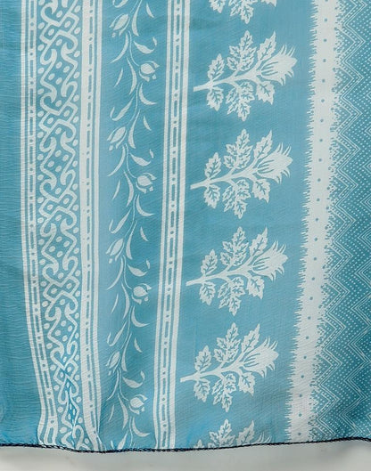 Light Blue Kurti with Pant And Dupatta | Sudathi