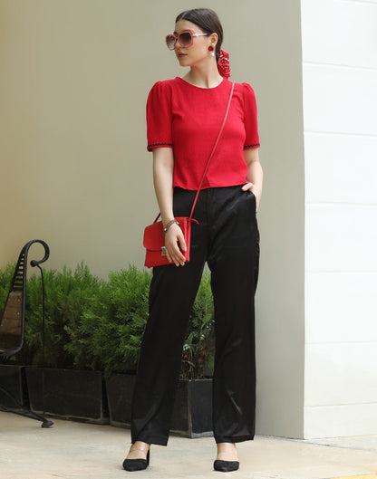 Red Solid Top | Sudathi