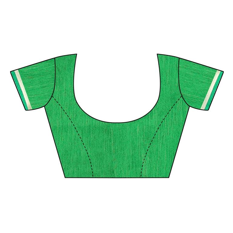 Green Coloured Chiffon Printed Casual saree | Sudathi