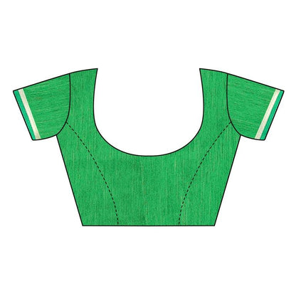 Green Coloured Chiffon Printed Casual saree | Sudathi