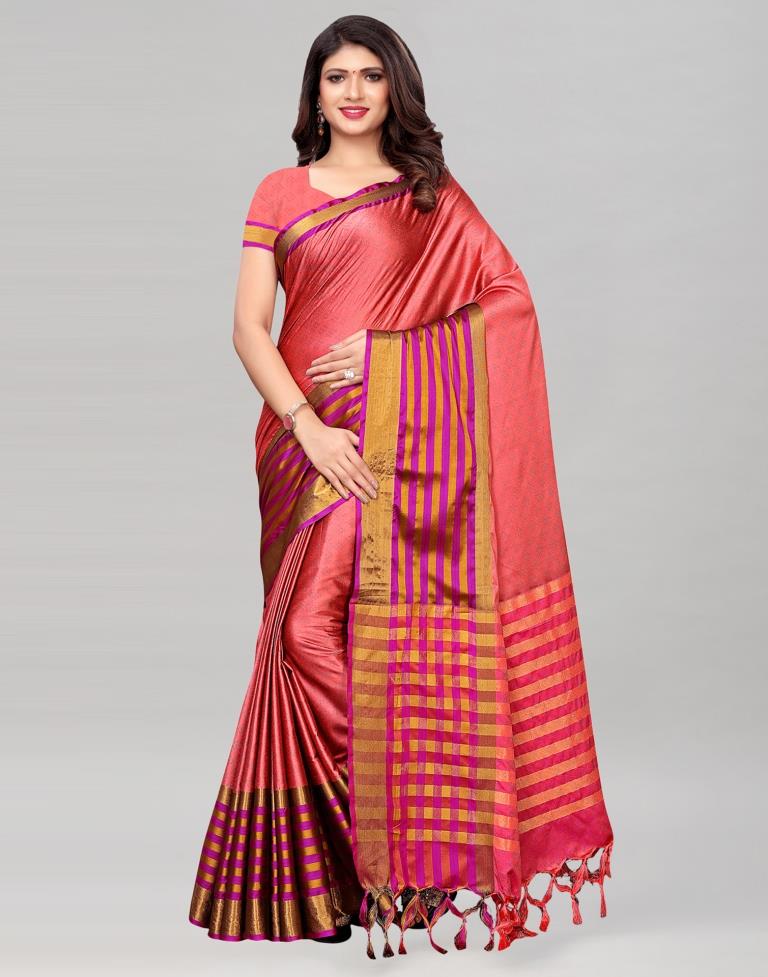 Mauve Silk Saree | Sudathi