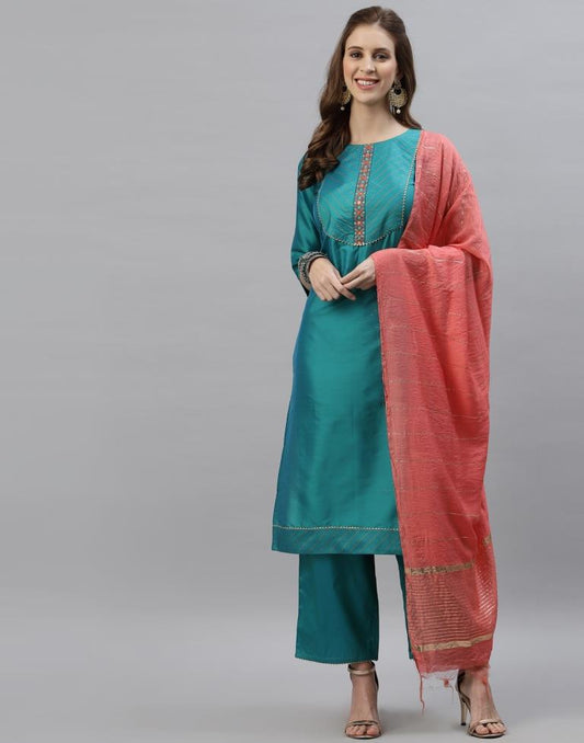 Rama Kurti With Pant And Dupatta | Sudathi