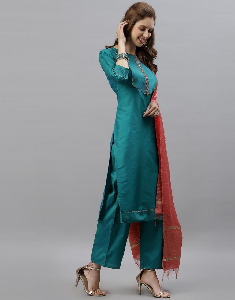 Rama Kurti With Pant And Dupatta | Sudathi