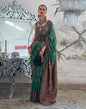Green Jacquard Silk Saree