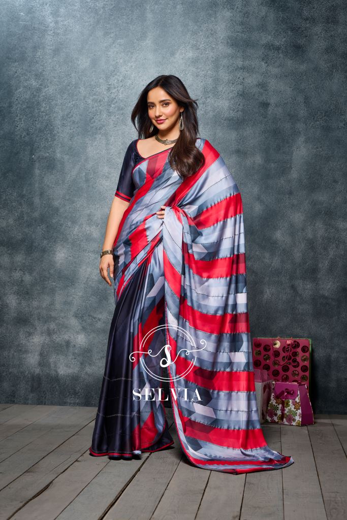 Multicoloured Silk Saree | Sudathi