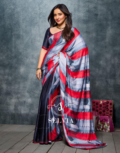 Multicoloured Silk Saree | Sudathi